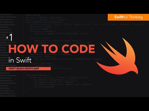 How to code in Swift | Swift Basics #1