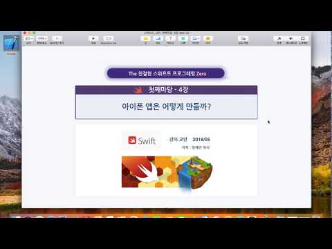 [저자 무료 직강] 친절한 swift 프로그래밍  01 04