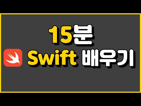 15분 압축! 필수적인 Swift 기초 문법 익히기