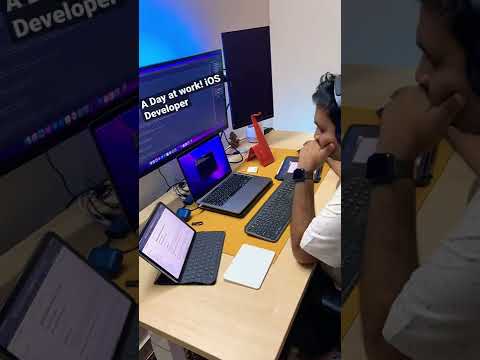 A Day at Work! iOS Developer #workfromhome #shorts #swift #swiftui